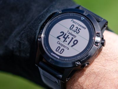 Close up of a fitness tracker on wrist